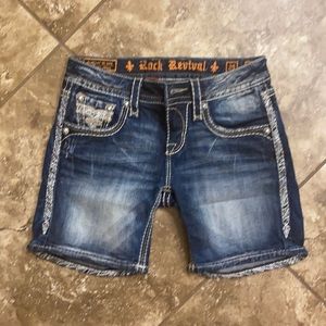 Rock Revival Dolly Size 25 Shorts